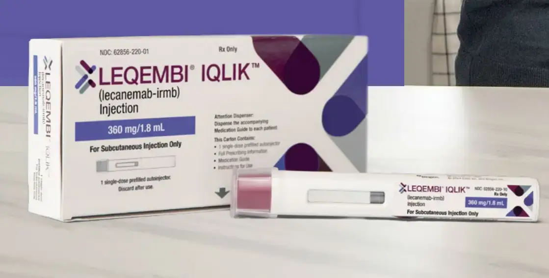 Leqembi iQlick, injeção subcutânea do Leqembi (lecanemabe) vendida nos EUA (Divulgação)