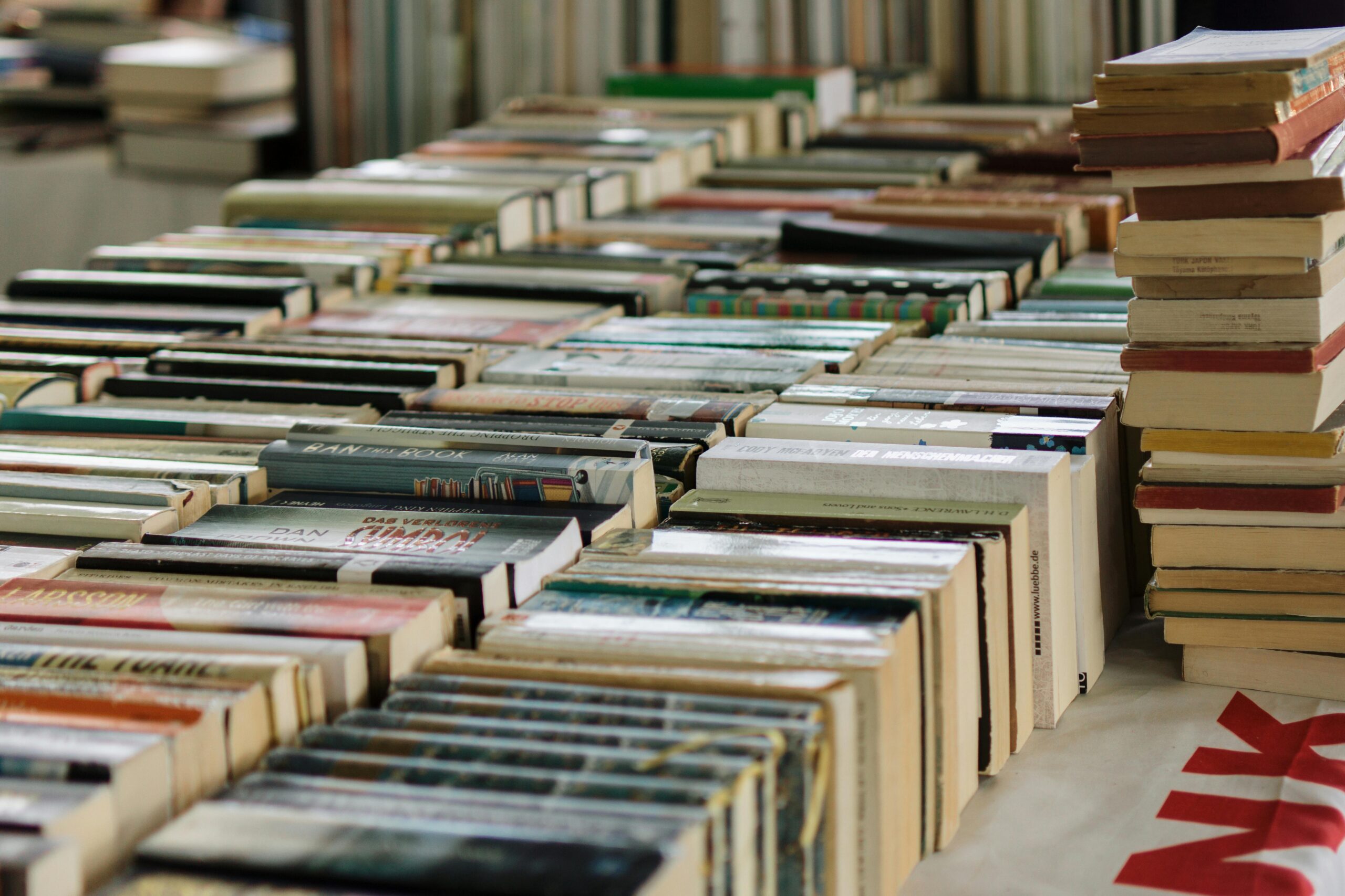 Coleção diversificada de livros (Foto: Berna / Pexels)