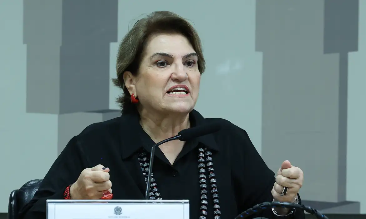Ministra das Mulheres, Márcia Lopes (Foto: Lula Marques/Agência Brasil)