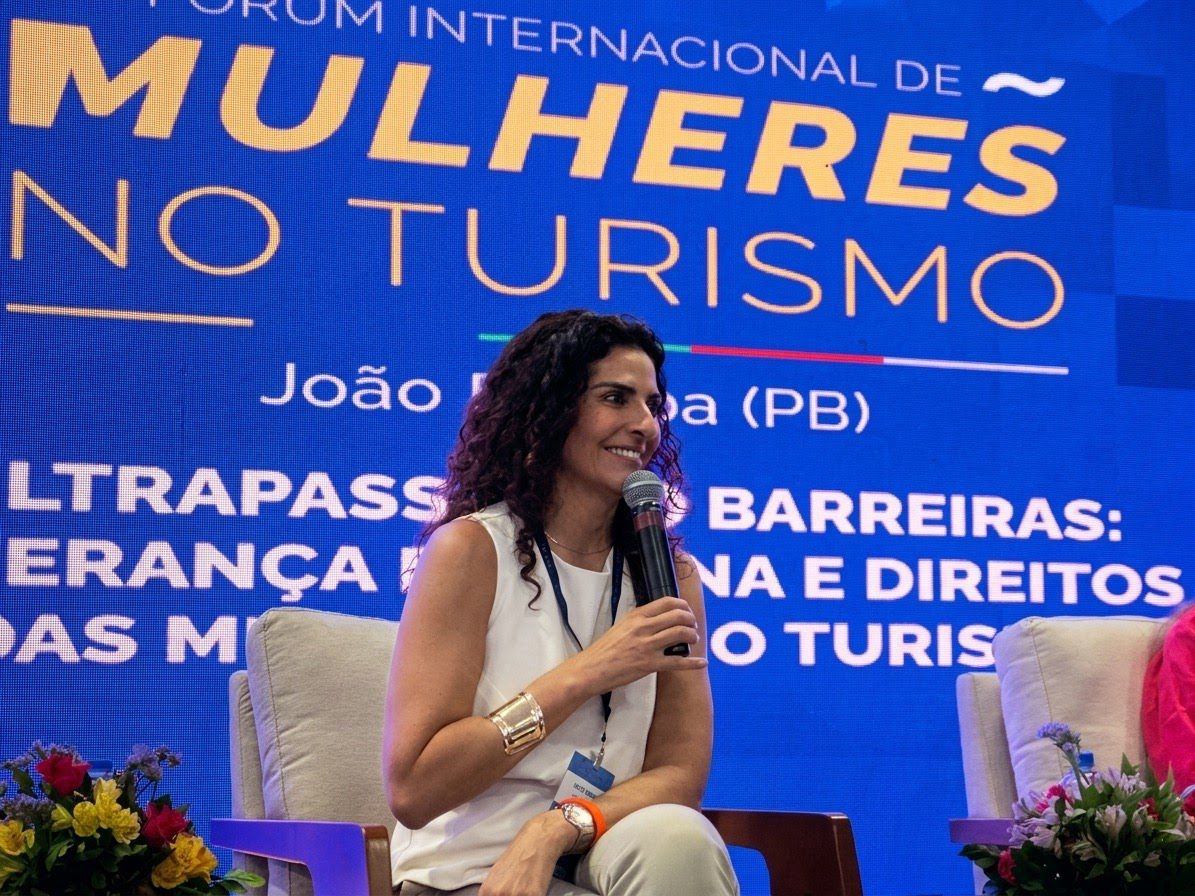 Lizete Ribeiro destaca liderança pelo exemplo e diversidade no Fórum Internacional de Mulheres no Turismo (Foto: Divulgação)