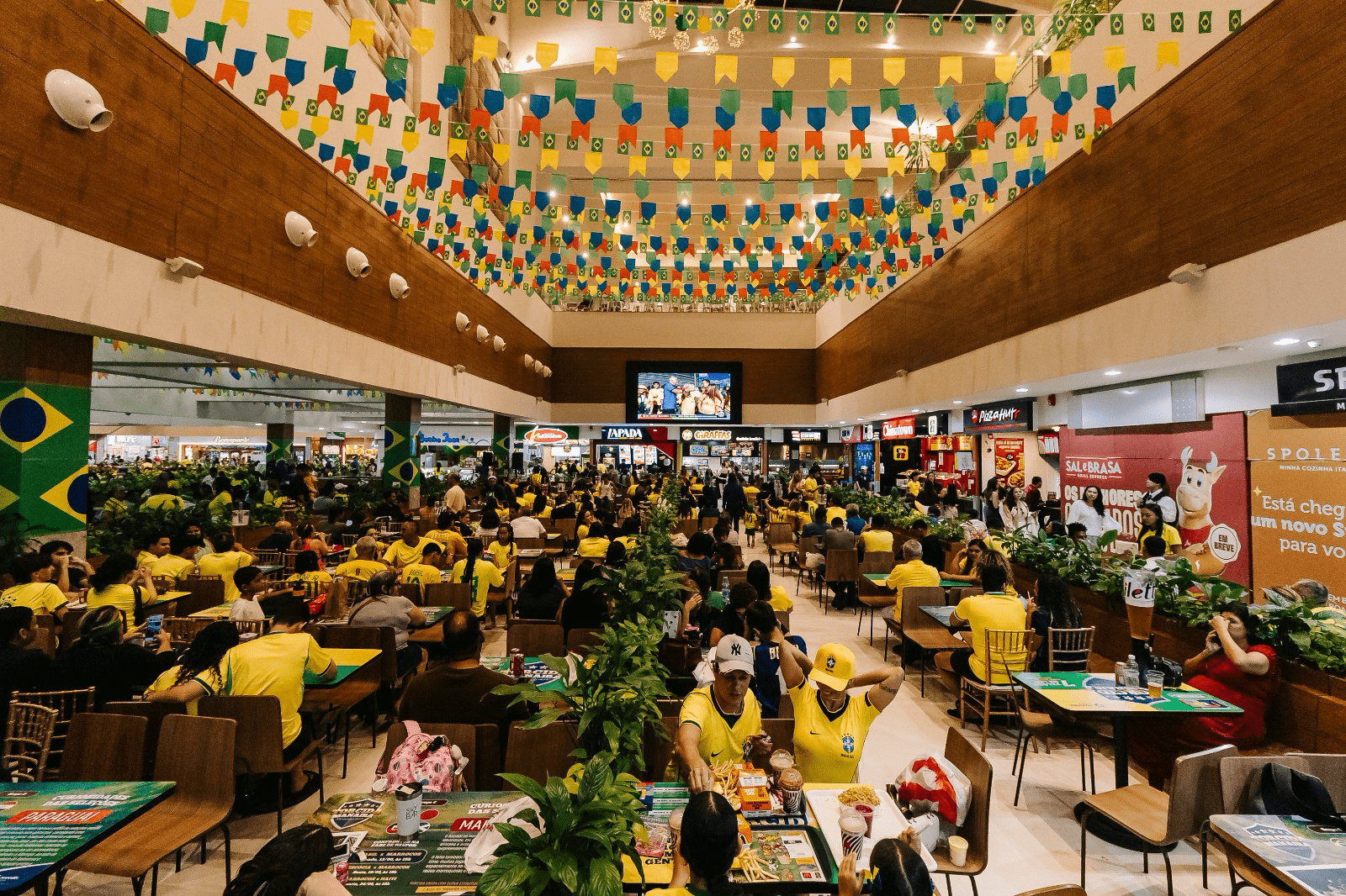 "Torcida Manaira" | Divulgação Manaira Shopping