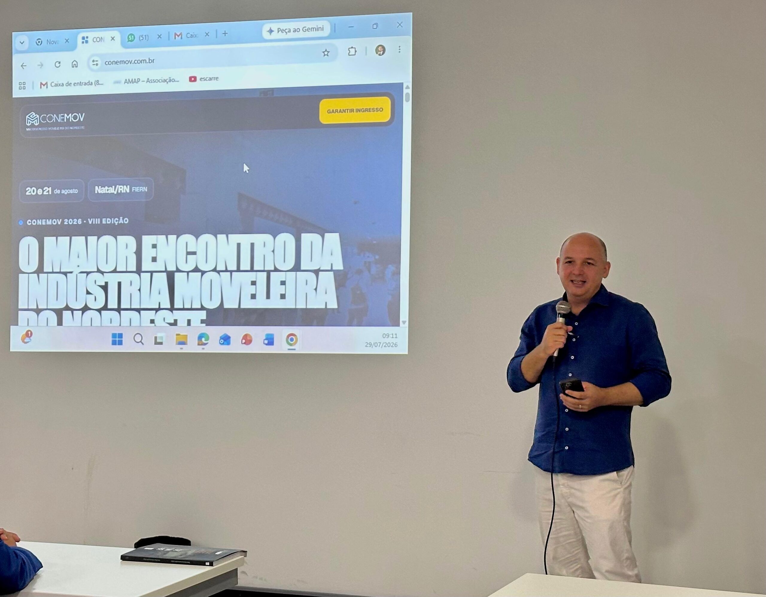 Associativismo, inovação e competitividade marcam participação de Adeilton Pereira no InvestMov Negócios